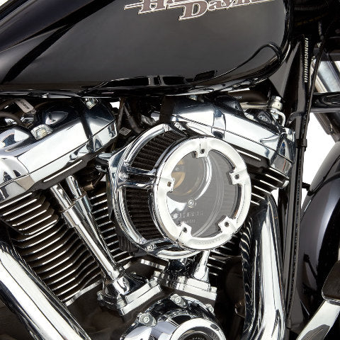 Arlen Ness Chrome Method Clear Series Air Cleaner Filter 2008-17 Harley Touring