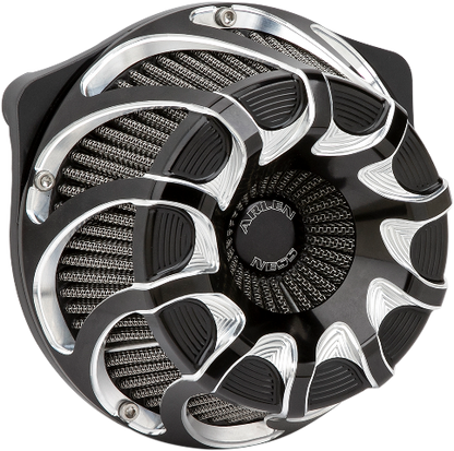 Arlen Ness Black Drift Air Cleaner Filter Kit 2008-2017 Harley Touring Softail