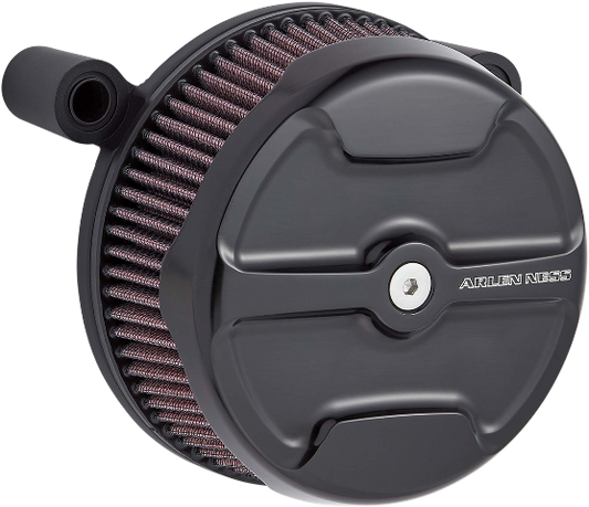 Arlen Ness Black Knuckle Big Sucker Air Cleaner Filter 1991-22 Harley Sportster
