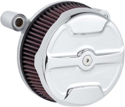 Arlen Ness Chrome Knuckle Big Sucker Air Filter Kit 1999-2017 Harley Twin Cam