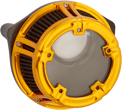 Arlen Ness Gold Method Air Cleaner Filter 1999-2017 Harley Touring Softail FLHX