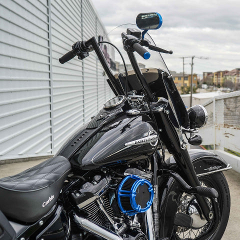 Arlen Ness Blue Method Air Cleaner Filter Kit 2000-2017 Harley Dyna Touring FLHX