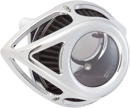 Arlen Ness Chrome Clear Tear Air Cleaner Filter Kit 1999-17 Harley Dyna Touring