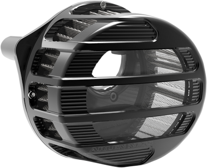 Arlen Ness Black Side Kick Air filter Cleaner Kit 2008-17 Harley Touring Softail