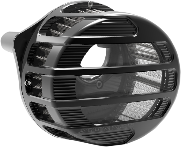 Arlen Ness Side Kick Black Air Filter Cleaner Kit 1999-2017 Harley Dyna Softail