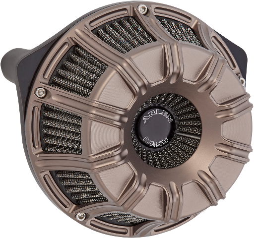 Arlen Ness Titanium Inverted Big Sucker Air Cleaner Kit 2017-2024 Harley Touring