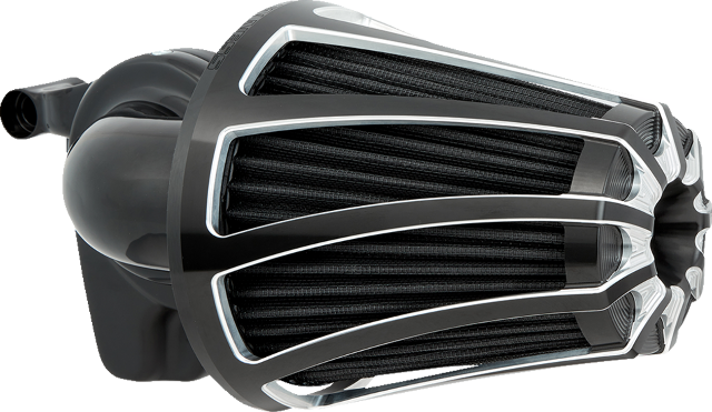 Arlen Ness Machined Black Monster Sucker Air Cleaner Filter 2017-2024 Harley M8