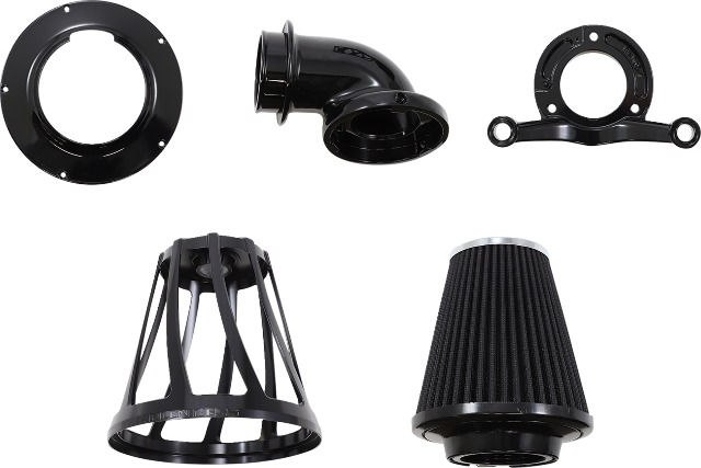 Arlen Ness Black Drift Monster Sucker Air Cleaner Filter 2008-17 Harley Twin Cam