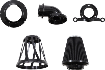 Arlen Ness Black Drift Monster Sucker Air Cleaner Filter 2008-17 Harley Twin Cam
