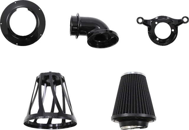 Arlen Ness Black Drift Monster Sucker Air Cleaner Filter 1999-17 Harley Twin Cam