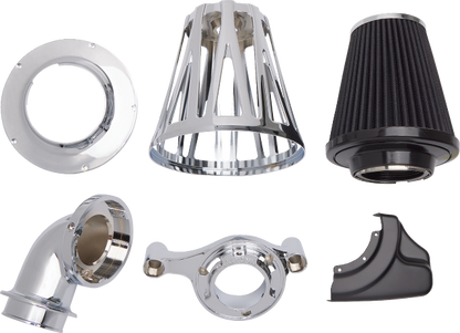 Arlen Ness Crossfire Chrome Monster Sucker Air Cleaner Filter 2017-23 Harley M8
