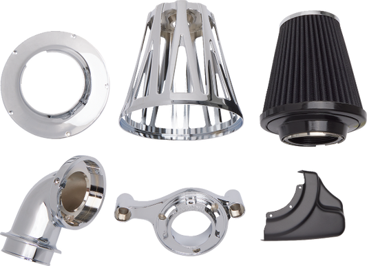 Arlen Ness Crossfire Chrome Monster Sucker Air Cleaner Filter 2017-23 Harley M8