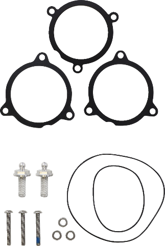 Cobra Black Cone Elbow Air Cleaner Intake Kit for 2018-2023 Harley Softail M8