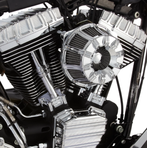 Arlen Ness Inverted Series 10-Gauge Air Cleaner Filter 2023-2026 Harley Touring