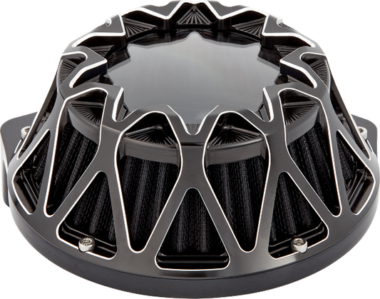 Arlen Ness Black Crossfire Air Cleaner Filter fits 2023-2024 Harley Touring