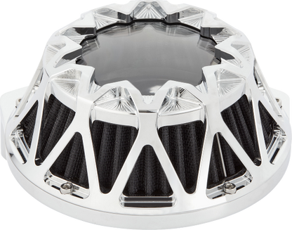 Arlen Ness Chrome Crossfire Air Cleaner Filter fits 2023-2024 Harley Touring