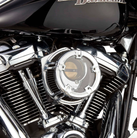 Arlen Ness Chrome Method Clear Series Air Cleaner Filter 2023-2026 Harley Touring