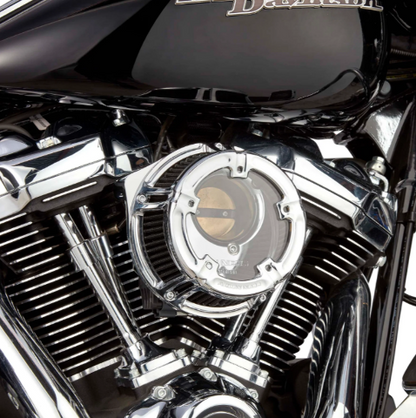Arlen Ness Chrome Method Clear Series Air Cleaner Filter 2023-2026 Harley Touring