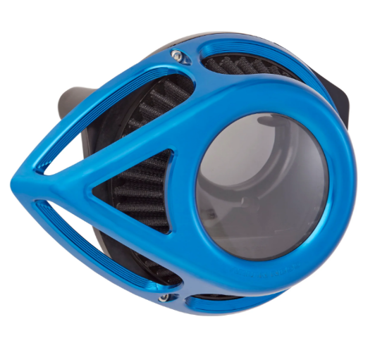 Arlen Ness Blue Clear Tear Air Cleaner Kit for 2023-2026 Harley Davidson FLHXSE