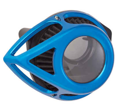 Arlen Ness Blue Clear Tear Air Cleaner Kit for 2023-2026 Harley Davidson FLHXSE