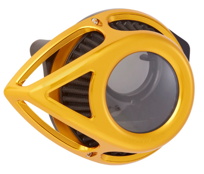 Arlen Ness Gold Clear Tear Air Filter Kit for 2023-2026 Harley Touring Softail