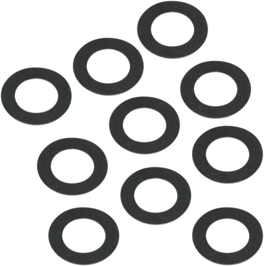S&S Cycle 1/2" Motorcycle Carburetor Breather Washers 10 Pack for Harley