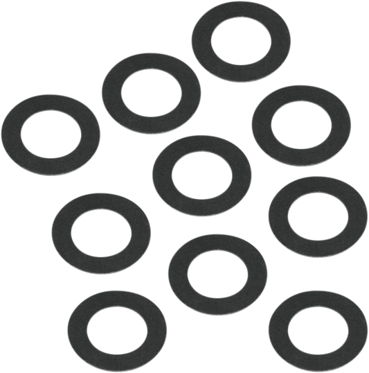 S&S Cycle 1/2" Motorcycle Carburetor Breather Washers 10 Pack for Harley