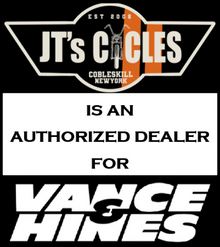 Vance & Hines VO2 Intake Replacement Air Filter Cleaner for Harley Davidson