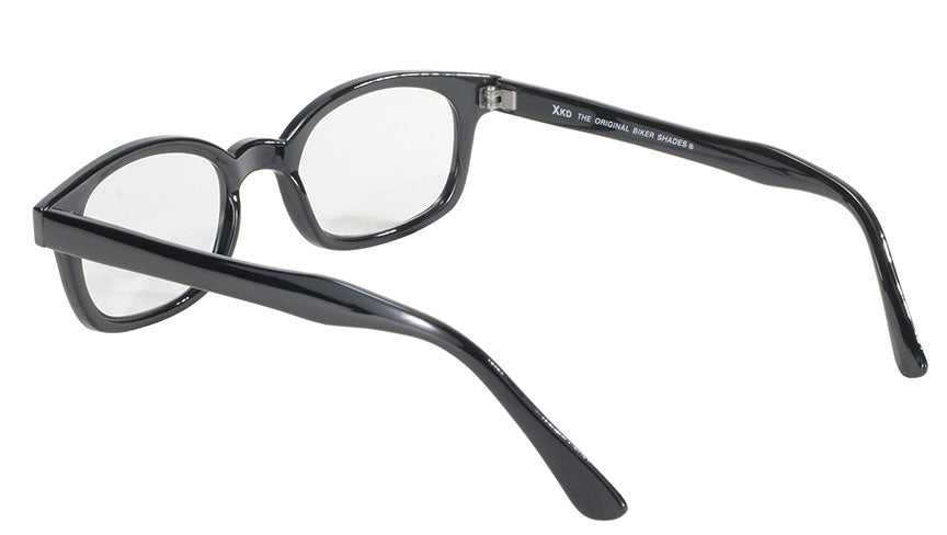 X-KD's 1011 Grey Day 2 Nite Lens Black Frame Old School Motorcycle Sunglesses