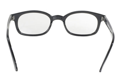 X-KD's 1011 Grey Day 2 Nite Lens Black Frame Old School Motorcycle Sunglesses
