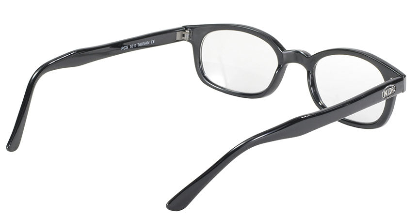 X-KD's 1011 Grey Day 2 Nite Lens Black Frame Old School Motorcycle Sunglesses