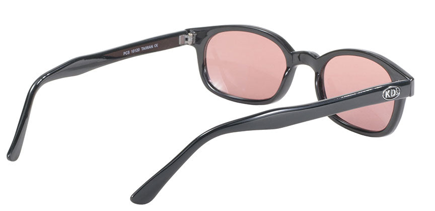X-KD's 1 Pair Rose Lens Old School Biker Motorcycle Sunglasses 10120