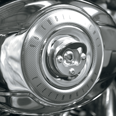 La Choppers Stop N Pop Air Cleaner Cover Bottle Opener fits 99-15 Harley Touring