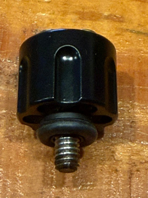 Pro Pad Black 1/4-20 Seat Bolt w/ Bullets for 1986-2024 Harley