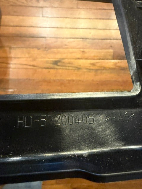 Genuine Harley 2024-2025 Touring Vivid Black Chin Spoiler 57200405
