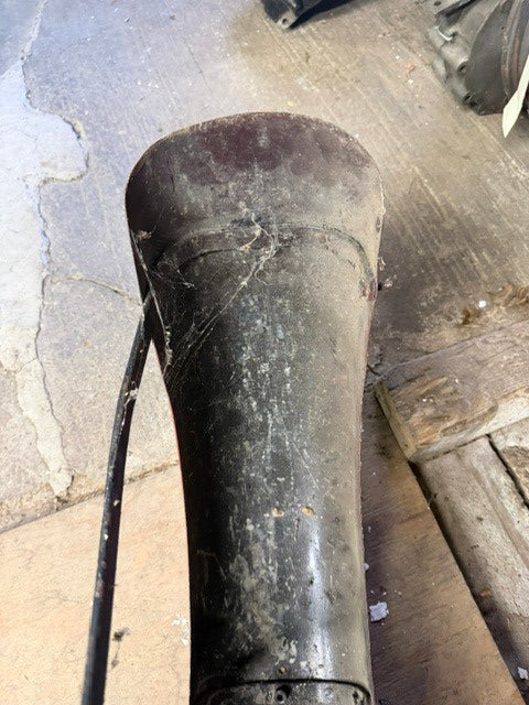 RARE Vintage Indian Motorcycle Sidecar Fender Original Red Steel OEM Antique