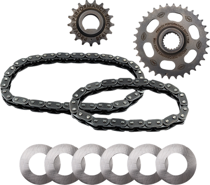 S&S Replacement Camshaft Chain Drive Kit for 2007-17 Harley Touring Softail Dyna