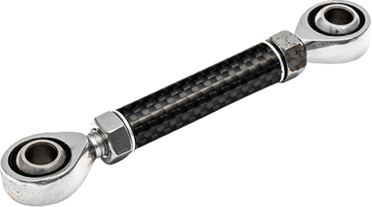 Slyfox Black Carbon Fiber Shift Linkage fits 1999-2024 Harley Softail Dyna
