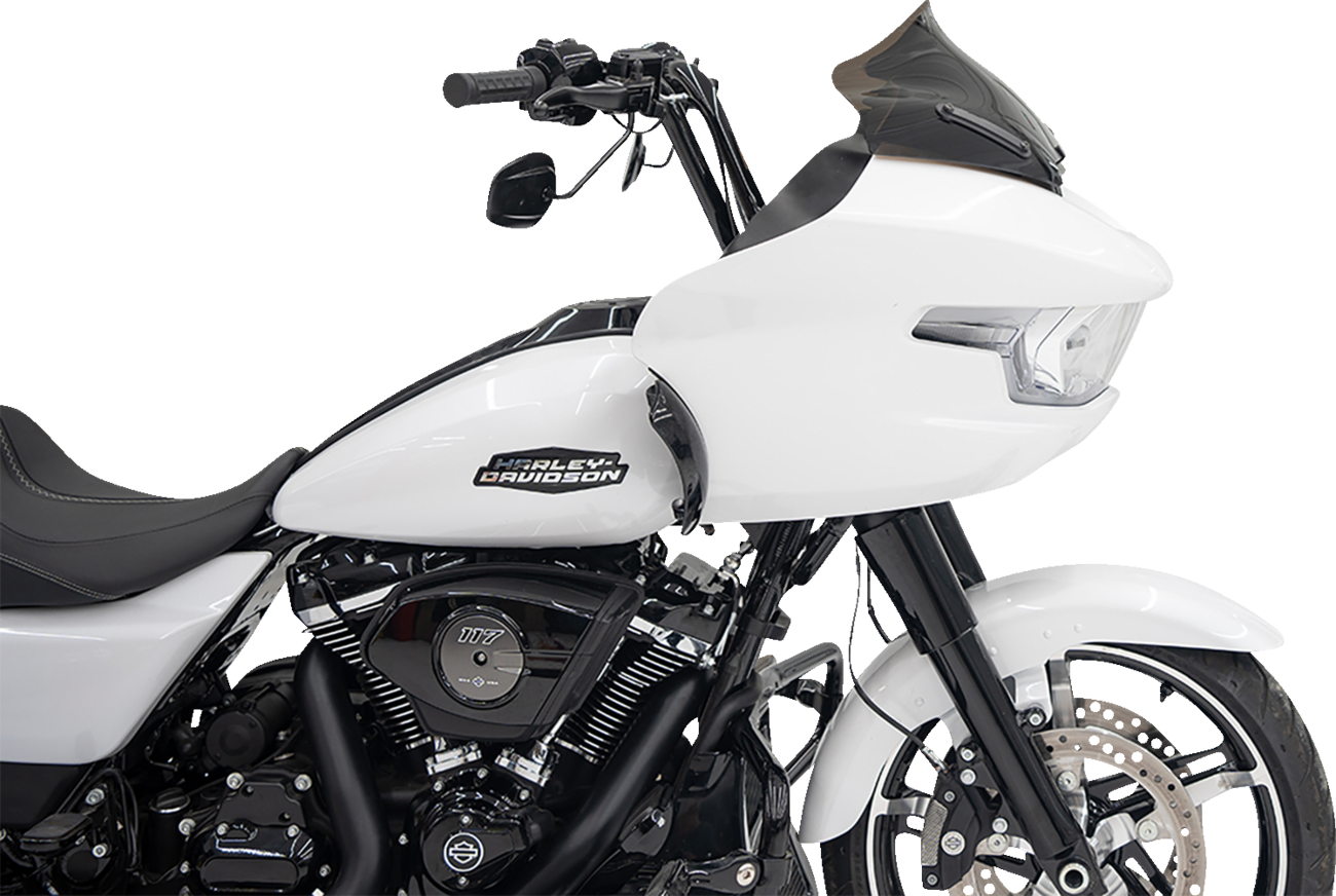 Klock Werks Kolor Flare 10" Bronze Windshield for 2023-2025 Harley Road Glide