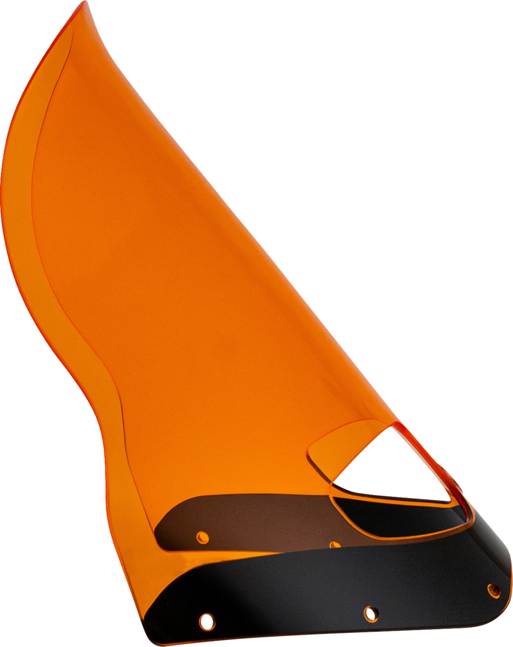 Klock Werks 15" Kolor Flare Orange Road Warrior Fairing Motorcycle Windshield