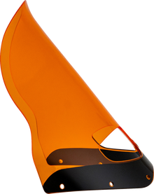 Klock Werks 15" Kolor Flare Orange Road Warrior Fairing Motorcycle Windshield