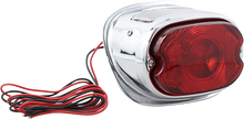Drag Specialties Chrome Rear Taillight Assembly 1955-72 Harley Sportster FLH FL