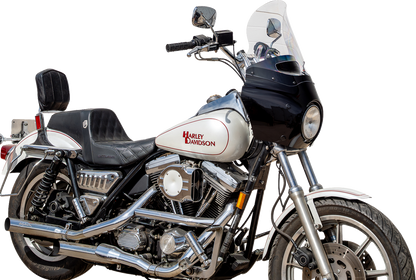 Klock Werks 15" Flare Clear Vented Road Warrior Fairing Motorcycle Windshield