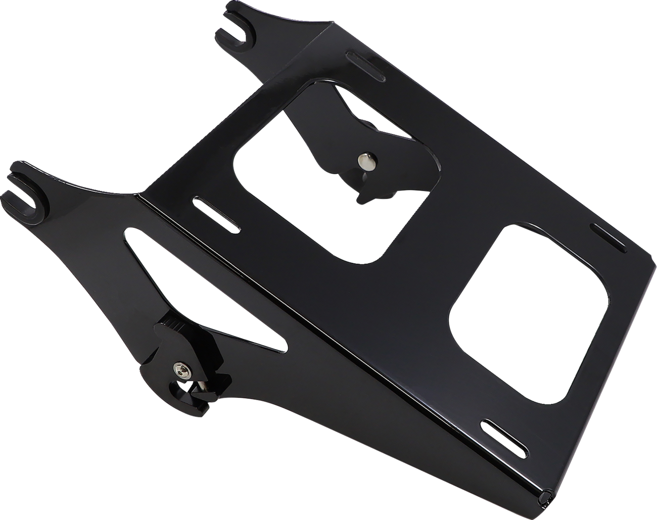 Drag Specialties Quick Detach Black Tour Pack Mount for 2014-2024 Harley Touring