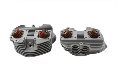 VTwin Replica Shovelhead Cylinder Head Set for 1966-1977 Harley Davidson FL FX
