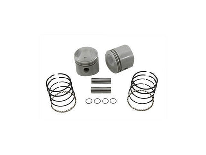 Vtwin 74" Overhead Valve Standard Size Piston Kit 1941-1977 Harley Panhead FL FX