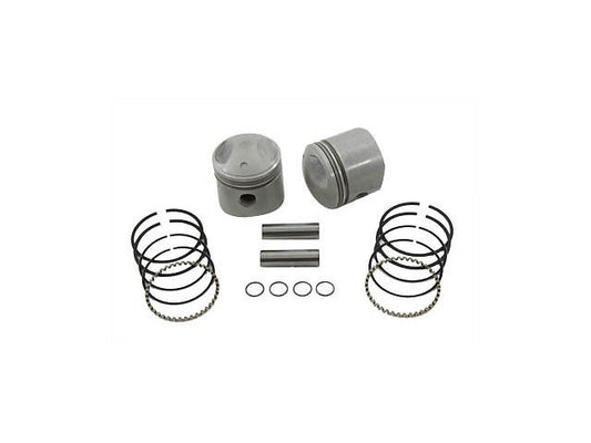 Vtwin 74" Overhead Valve Standard Size Piston Kit 1941-1977 Harley Panhead FL FX