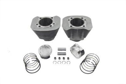 VTwin 1200cc Cylinder & Piston Conversion Kit Silver 2004 & Up Harley Sportster
