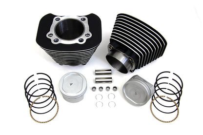 Vtwin Black Motorcycle 1200cc Cylinder Piston Conversion Kit 2004-2016 Harley Xl