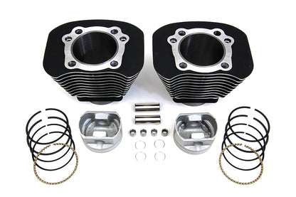Vtwin Black Motorcycle 1200cc Cylinder Piston Conversion Kit 2004-2016 Harley Xl